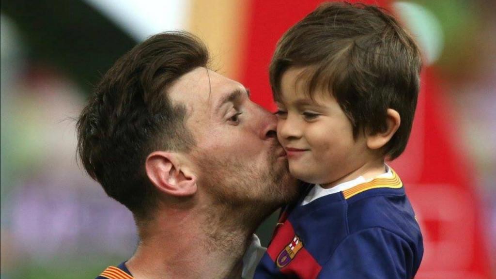 Lionel Messi's Oldest Son, Thiago, Is Falling In Love With