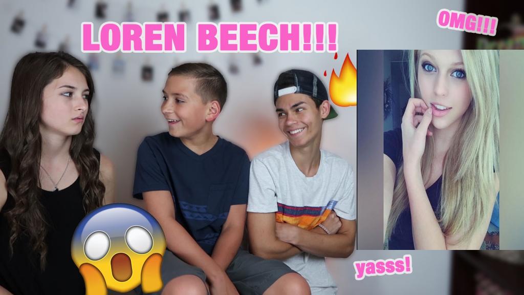 LOREN BEECH FIRST AND LAST 10 MUSICAL.LYS (REACTION) - YouTube