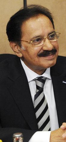 Makhdoom Muhammad Ameen Faheem, President PPP Parliamentarians MNA