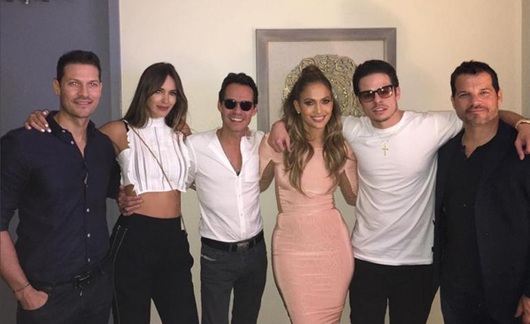 Marc Anthony, Shannon De Lima Attend Jennifer Lopez 'All I Have