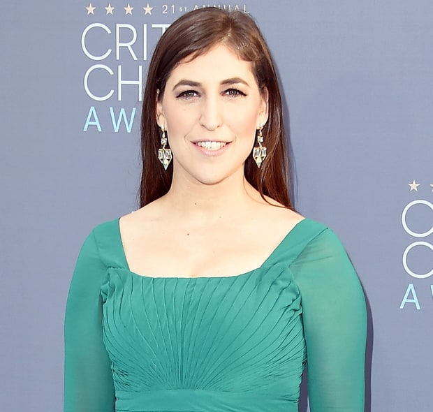 Mayim Bialik Reveals Her Celebrity Crush: Critics' Choice Red Carpet