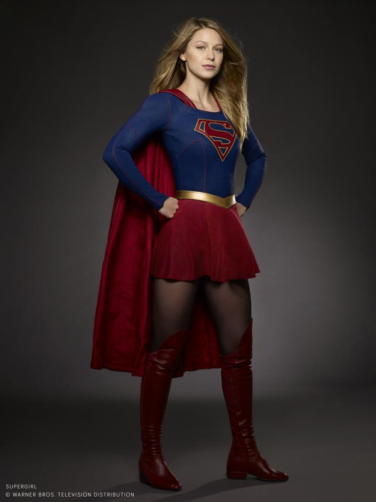 Melissa Benoist As Supergirl     Bless My Bag