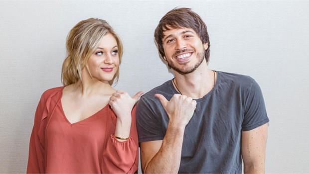 Morgan Evans And Kelsea Ballerini Hanging With Music Superstar