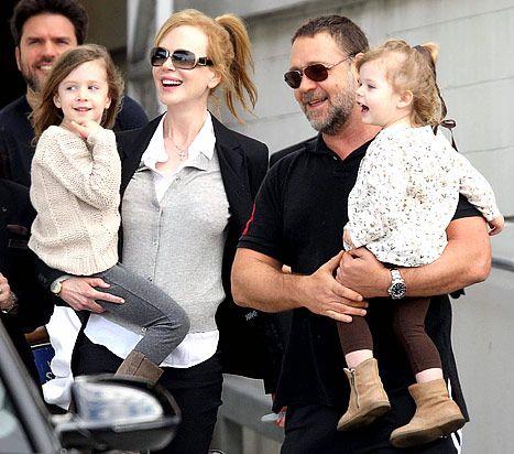 Nicole Kidman's Daughters Faith, 2, And Sunday, 4, Are Getting So