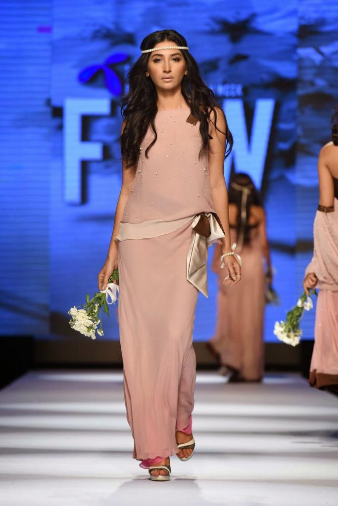 Sadaf Malaterre At Telenor Fashion Pakistan Week 2015 Day 1