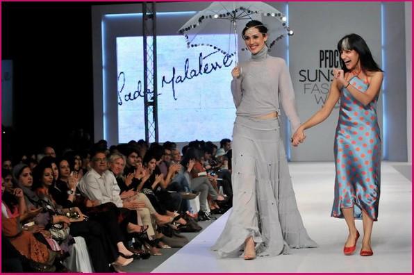 Sadaf Malaterre Autumn Winter 2011 Collection At PFDC Karachi