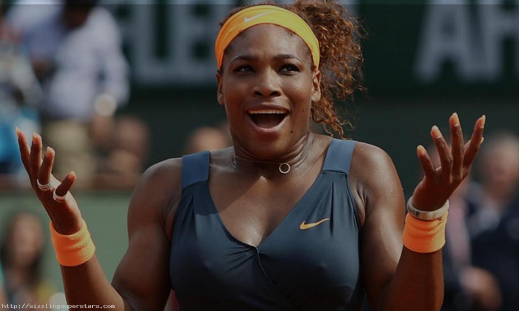 Serena Williams Famous Tennis Player   Sizzling Superstars