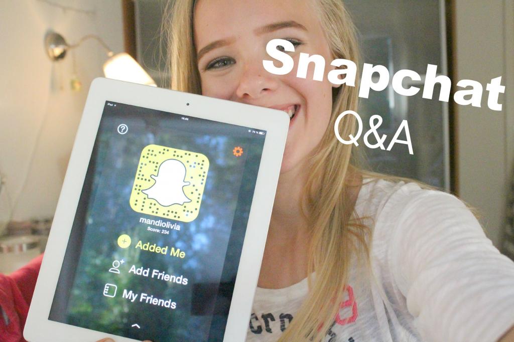 Snapchat Q&A - YouTube