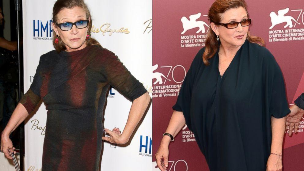 Star Wars' Star Carrie Fisher Shows Off 35-Pound Weight Loss - ABC
