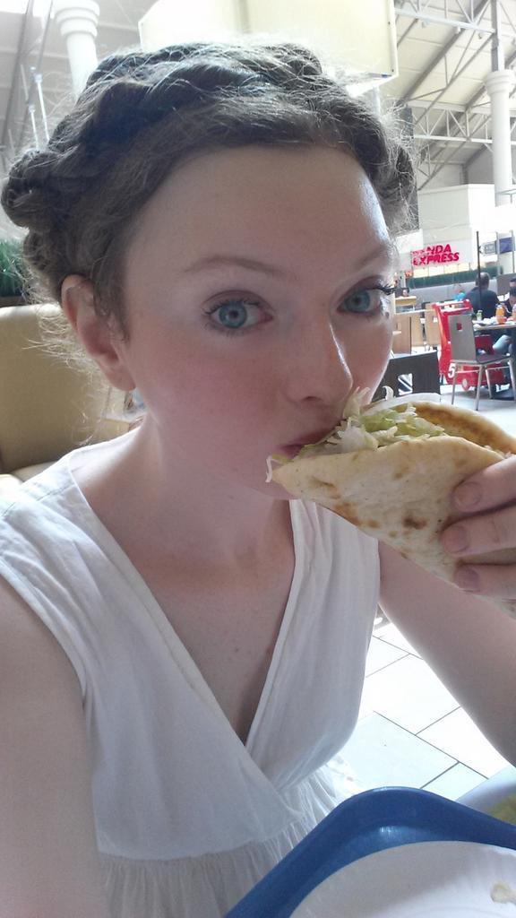 Steph Arizona On Twitter: "Eating Vegan Fast Food!      #falafel