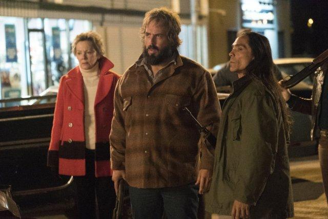 Still of Jean Smart, Zahn McClarnon and Angus Sampson in Far