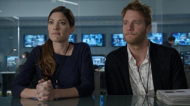 Still of Jennifer Carpenter and Jake McDorman in Limitless (