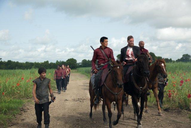 Still of Marton Csokas, Daniel Wu and Aramis Knight in Into 