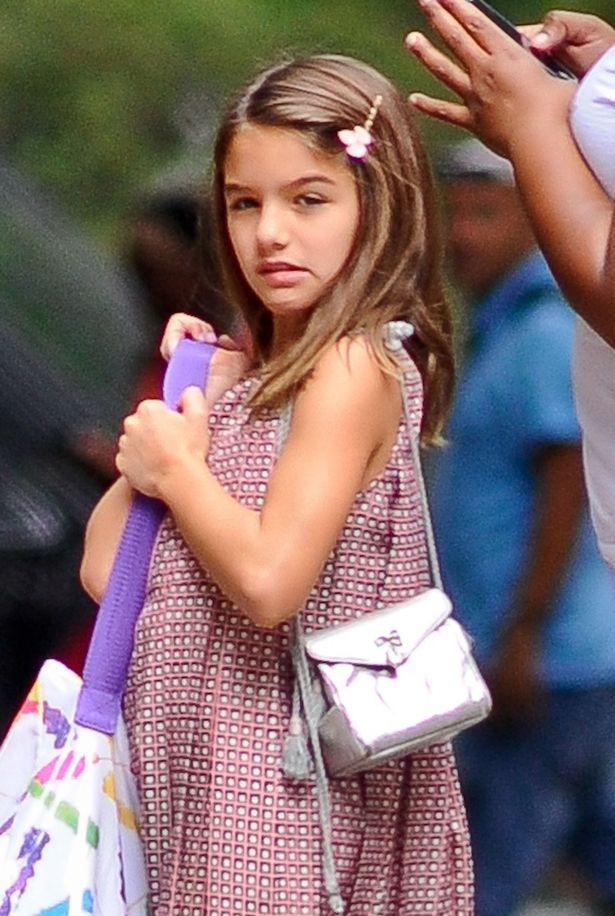 Suri Cruise Has Grown Into An Adorable Little Lady As She Steps Out