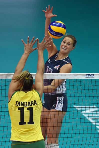 Tandara Caixeta Photos Photos - Brazil V USA - FIVB Women's World
