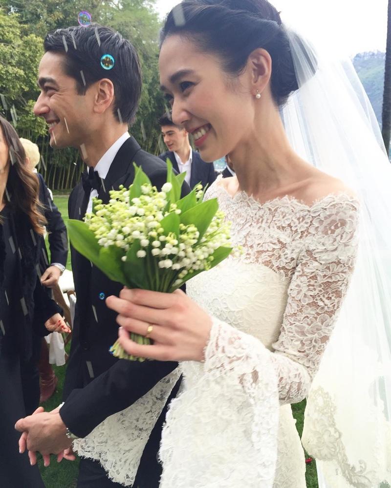 Tao Okamoto Wedding Dress Pictures