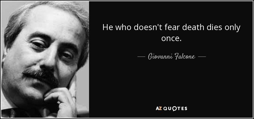 TOP 5 QUOTES BY GIOVANNI FALCONE   A-Z Quotes