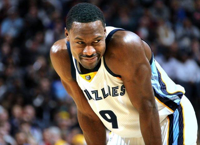 Video: Tony Allen Finishes With Sweet Spin Move, Stares Down Michael
