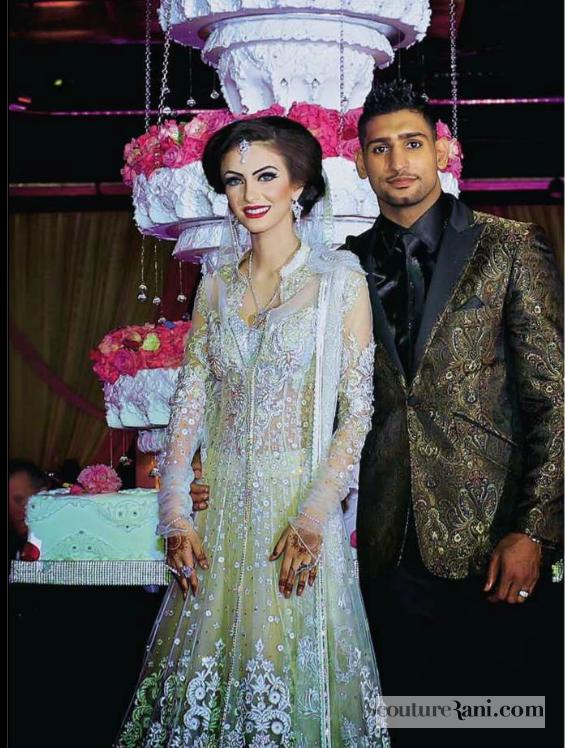 Wedding Wednesday: Amir Khan And Faryal Makhdoom   Couture Rani