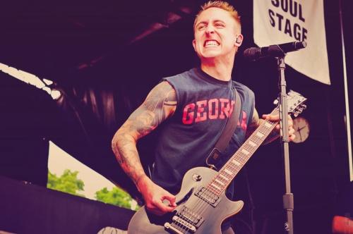 William Ryan Key.   Yellow Card's Ryan And His Wife