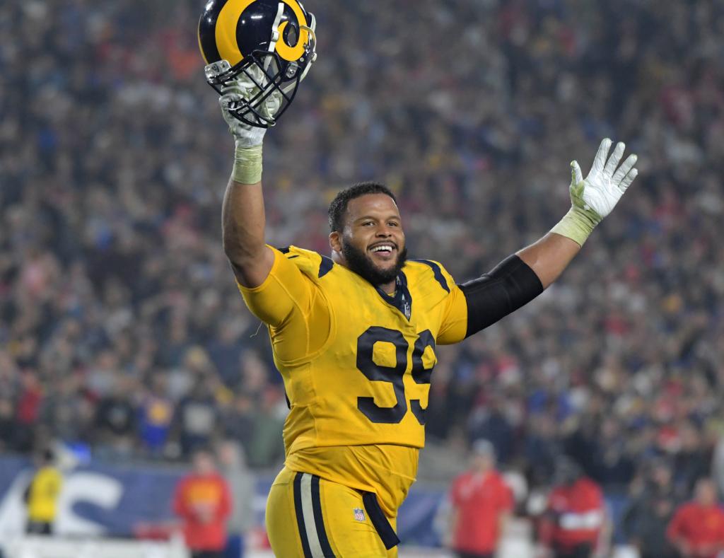 Aaron Donald Ranked as Best Player in the NFL