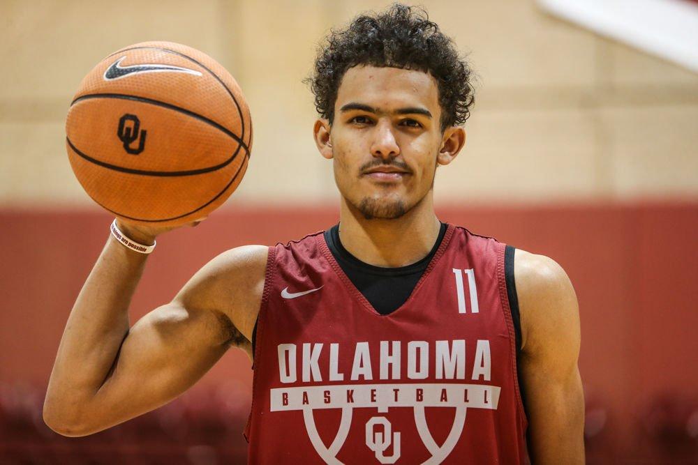 Oklahomas Trae Young Trending As A Firstround NBA Draft Pick