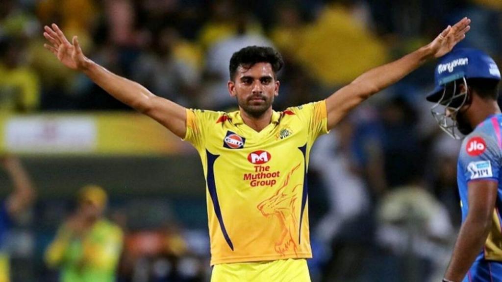 Deepak Chahar to return for CSK after negative COVID test