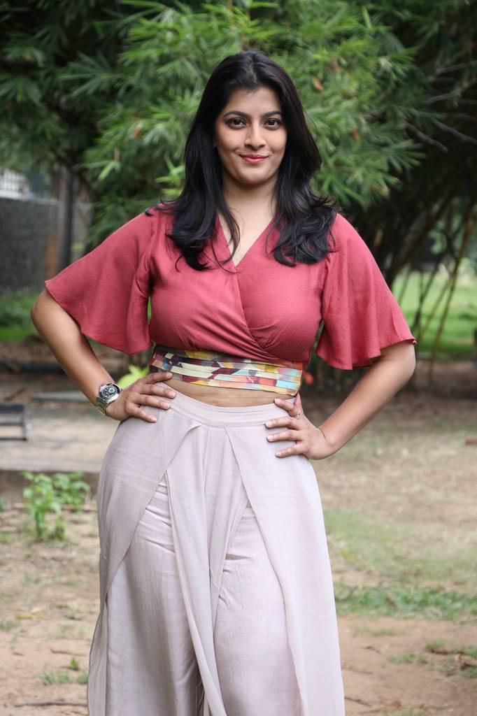 Varalaxmi Sarathkumar Stills At Sathya Movie Success Meet  Indian