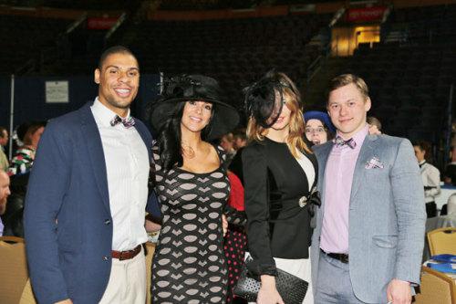 Ryan and Alanna Reaves with Yana Besedina and Vladimir Tarasenko