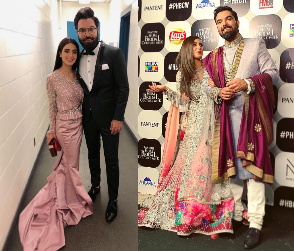 Iqra Aziz and Yasir Hussain practice dance moves for their