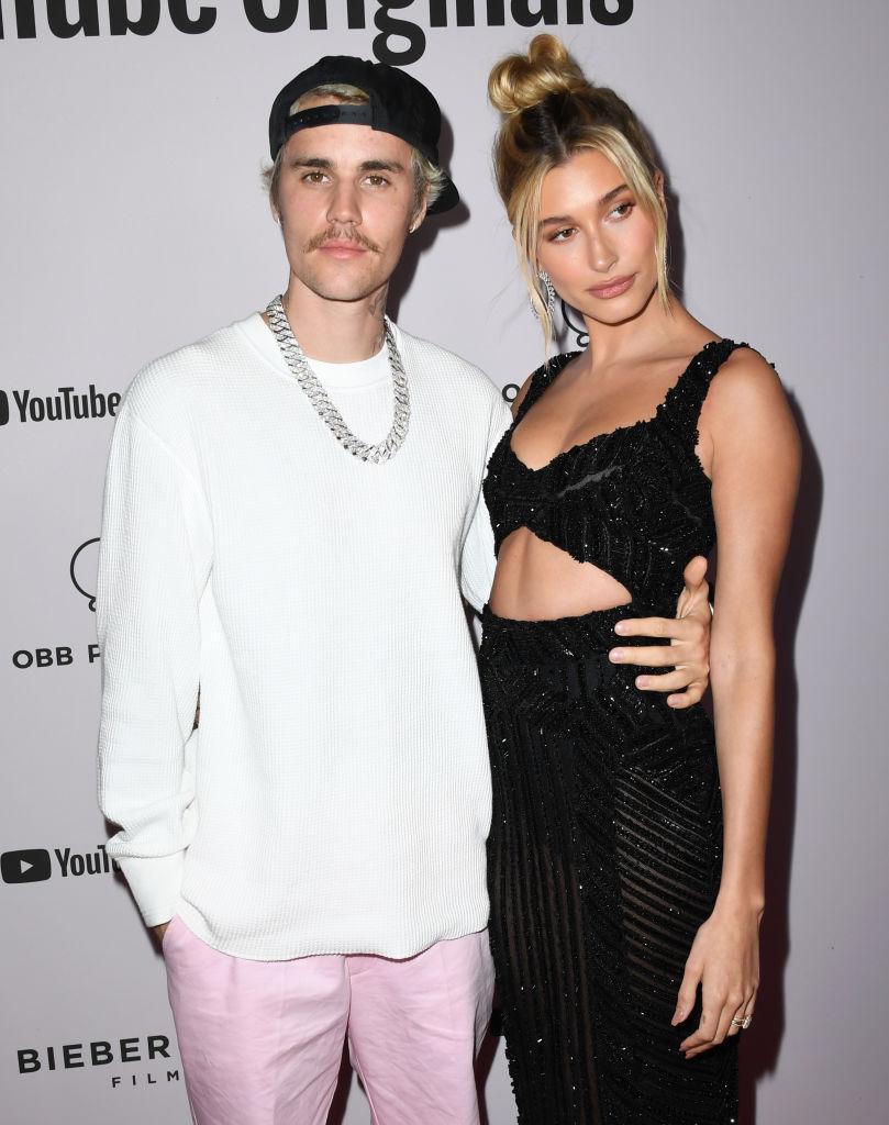 Justin and Hailey Bieber can't get enough of Each Other at Premiere of