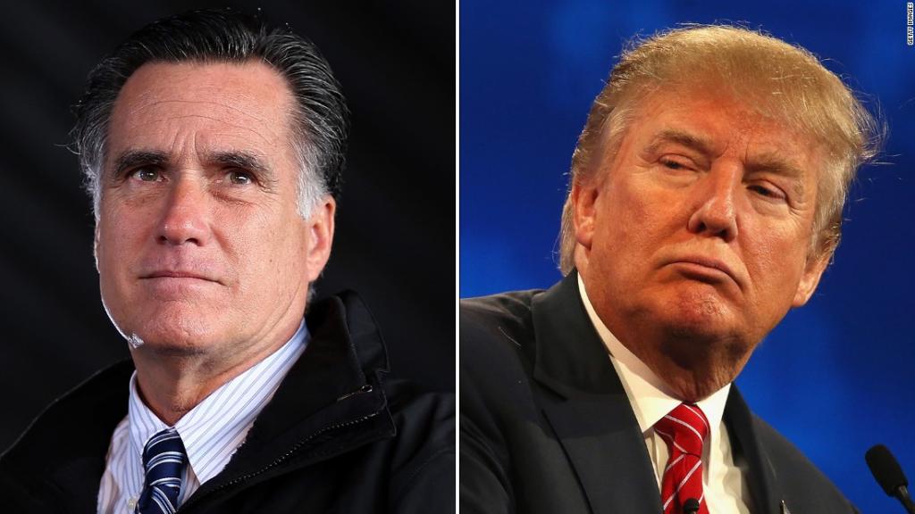 Mitt Romney: Donald Trump Is A 'phony, A Fraud' - CNNPolitics