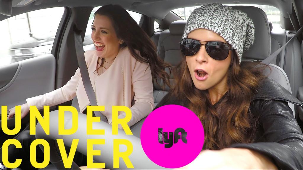 Undercover Lyft With Danica Patrick - YouTube