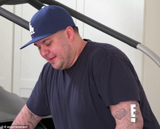 Rob Kardashian Cries Over Chyna In New KUWTK Teaser Daily Mail Online