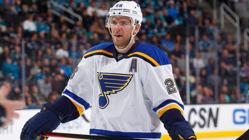 Paul Stastny Week To Week For Blues