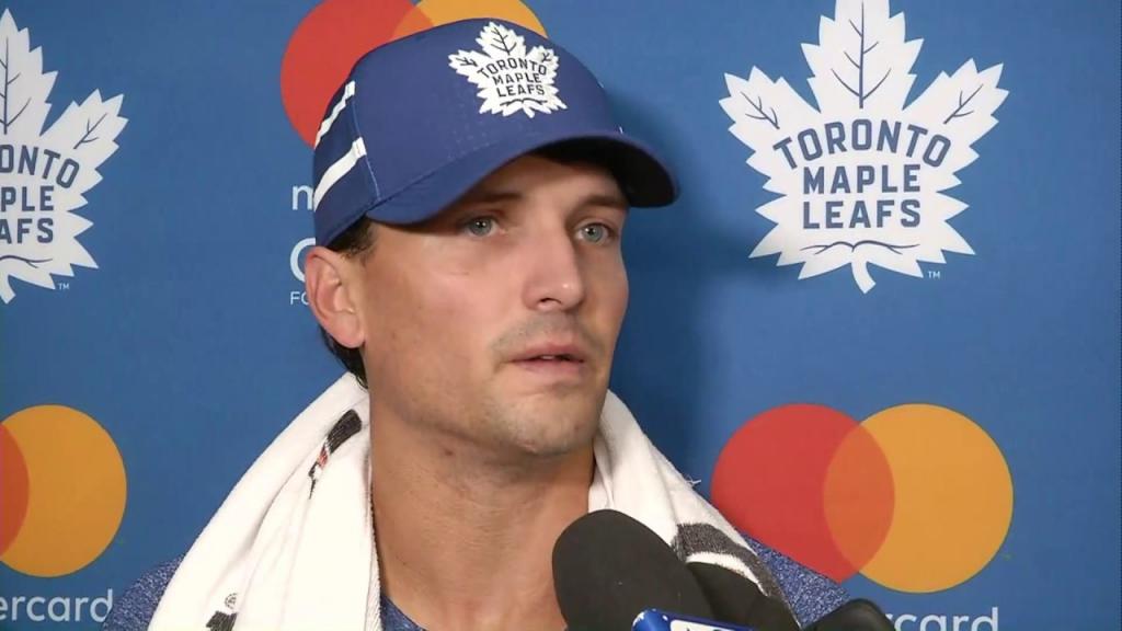 Maple Leafs Training Camp: Ron Hainsey - September 14, 2017 - YouTube