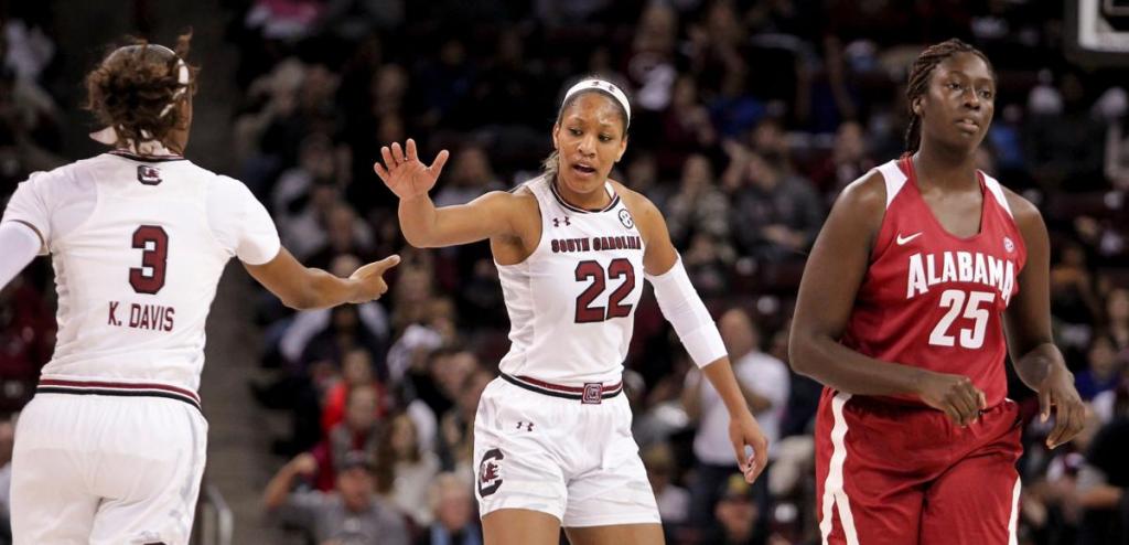 A'ja Wilson Injured Late In Gamecocks' Win Over Auburn Sports