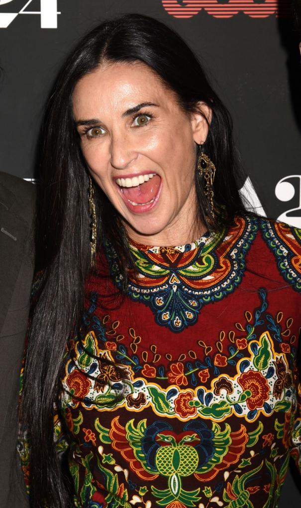 Demi Moore At Good Time film premiere in New York - Celebzz
