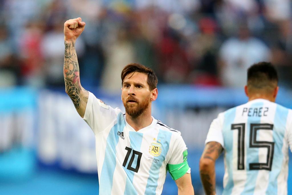 Lionel Messi in World Cup 2018 Photos  HD Wallpapers