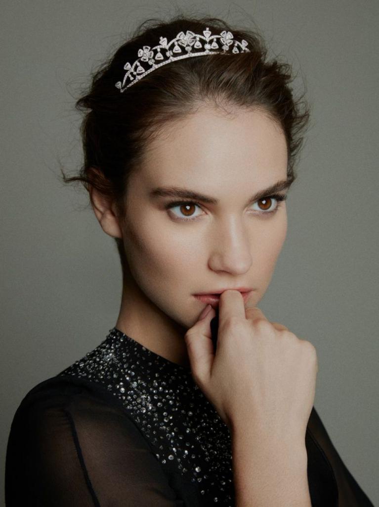 LILY JAMES in Madame Figaro Magazine, China February 2019