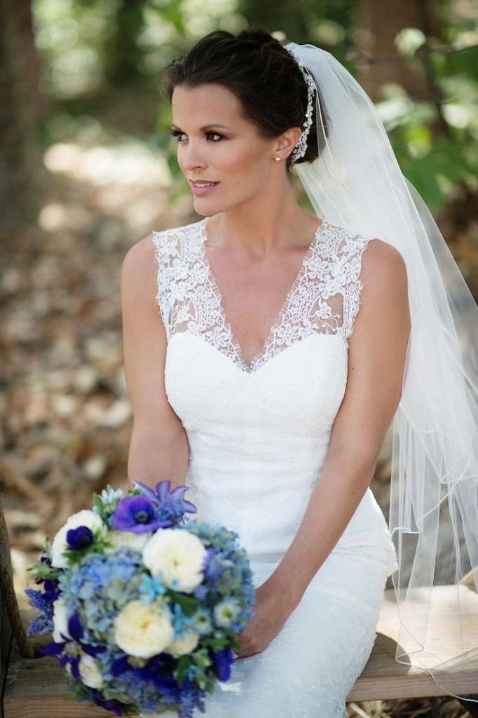 Actress Melissa Claire Egan's Rustic-Chic Wedding in Santa