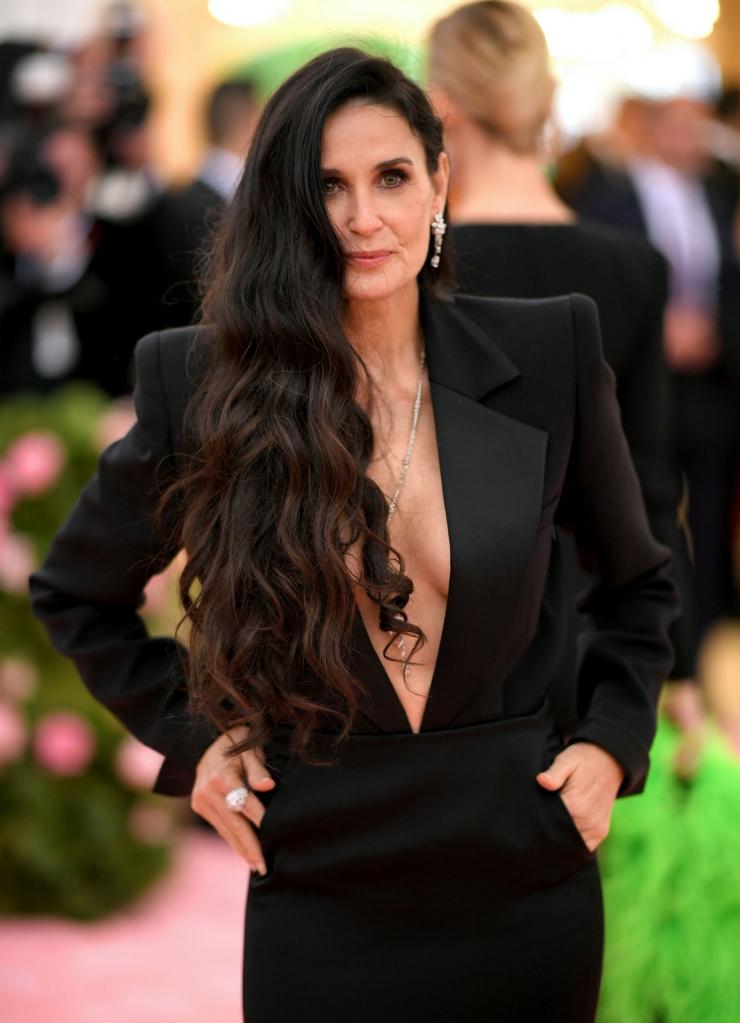 Demi Moore at The 2019 Met Gala Celebrating Camp: Notes on