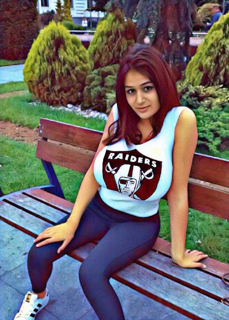 Julia Tica  Raiders girl, Beauty women, Raiders baby