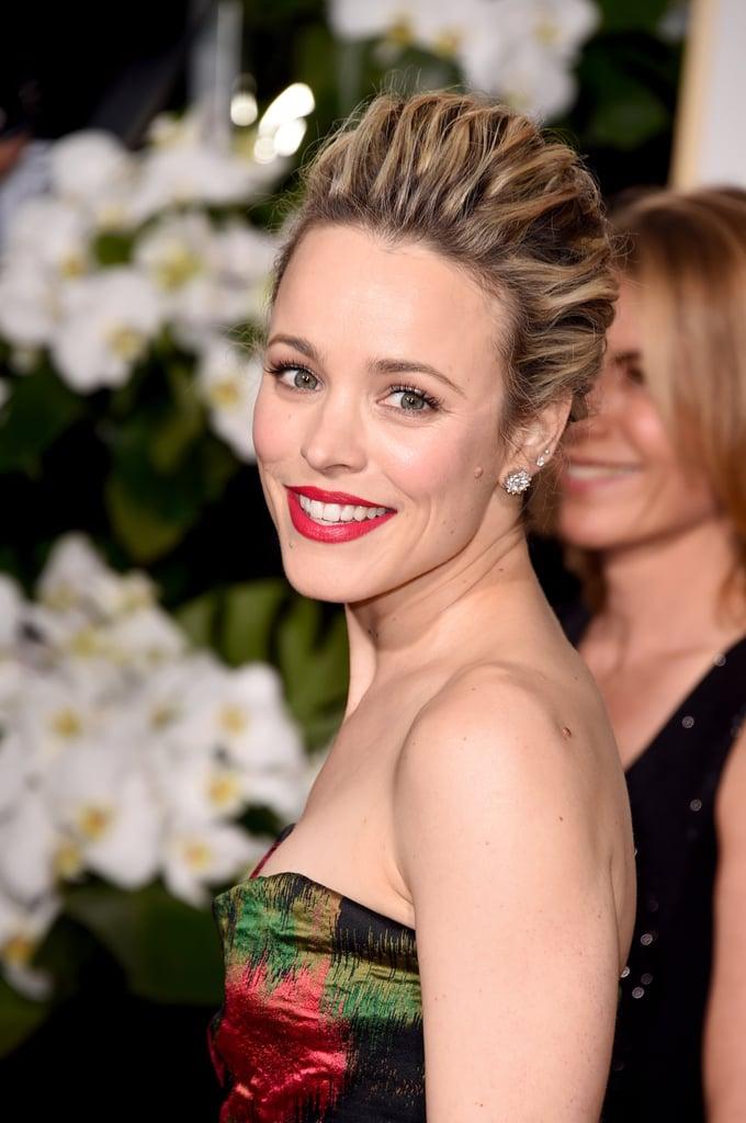 Rachel McAdams  Hair and Makeup at Golden Globes 2016  Red Carpet