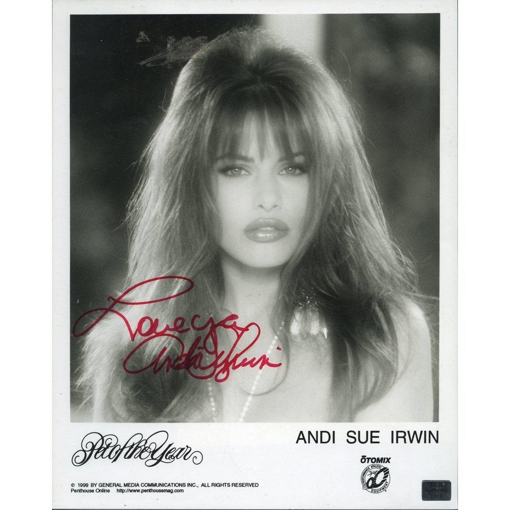 Andi Sue Irwin 8x10 Penthouse Headshot W Cert