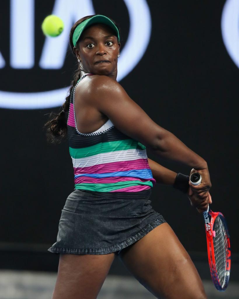 SLOANE STEPHENS at 2019 Australian Open at Melbourne Park