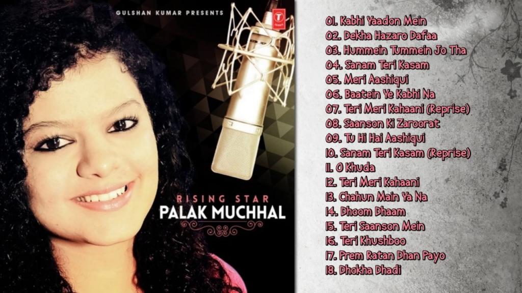Best Of Palak Muchhal New Bollywood Songs Jukebox YouTube