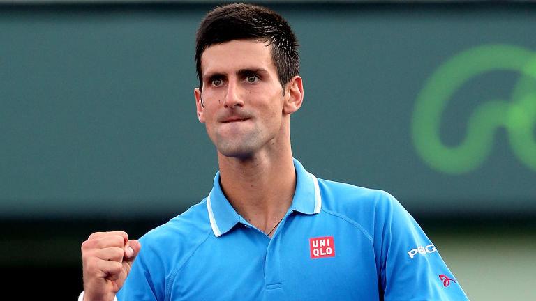 Novak Djokovic Continues The Defence Of His Miami Open Title Against