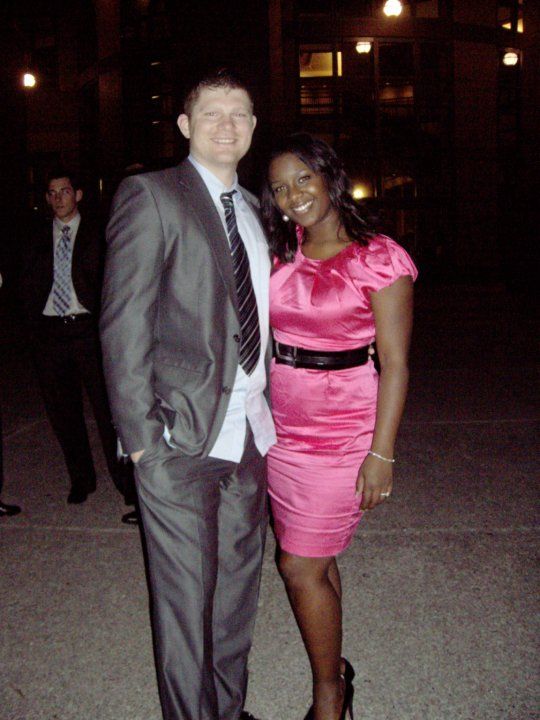 Adam Lind and his wife Lakeyshia Bertie